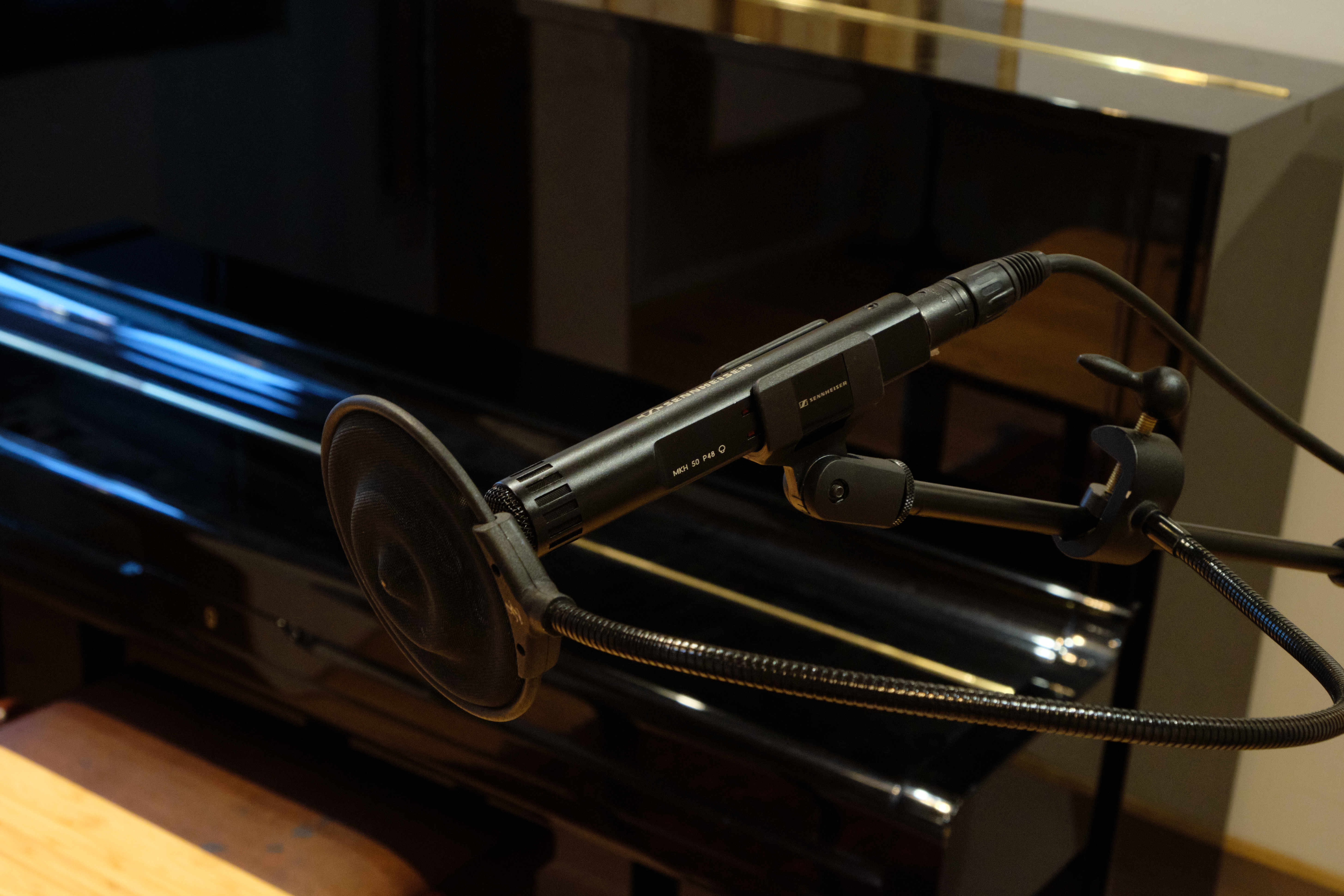 Sennheiser MKH50 im Aufnahmeraum